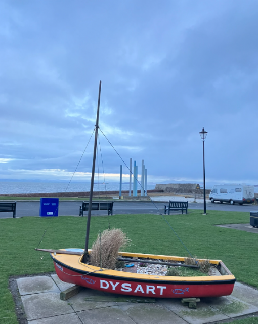 Dinghy Beside Harbour